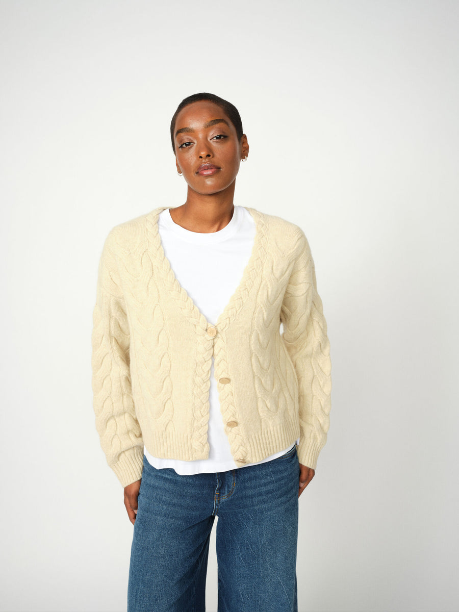 Shop MMOttili Knit Cardigan with free shipping from MOS MOSH