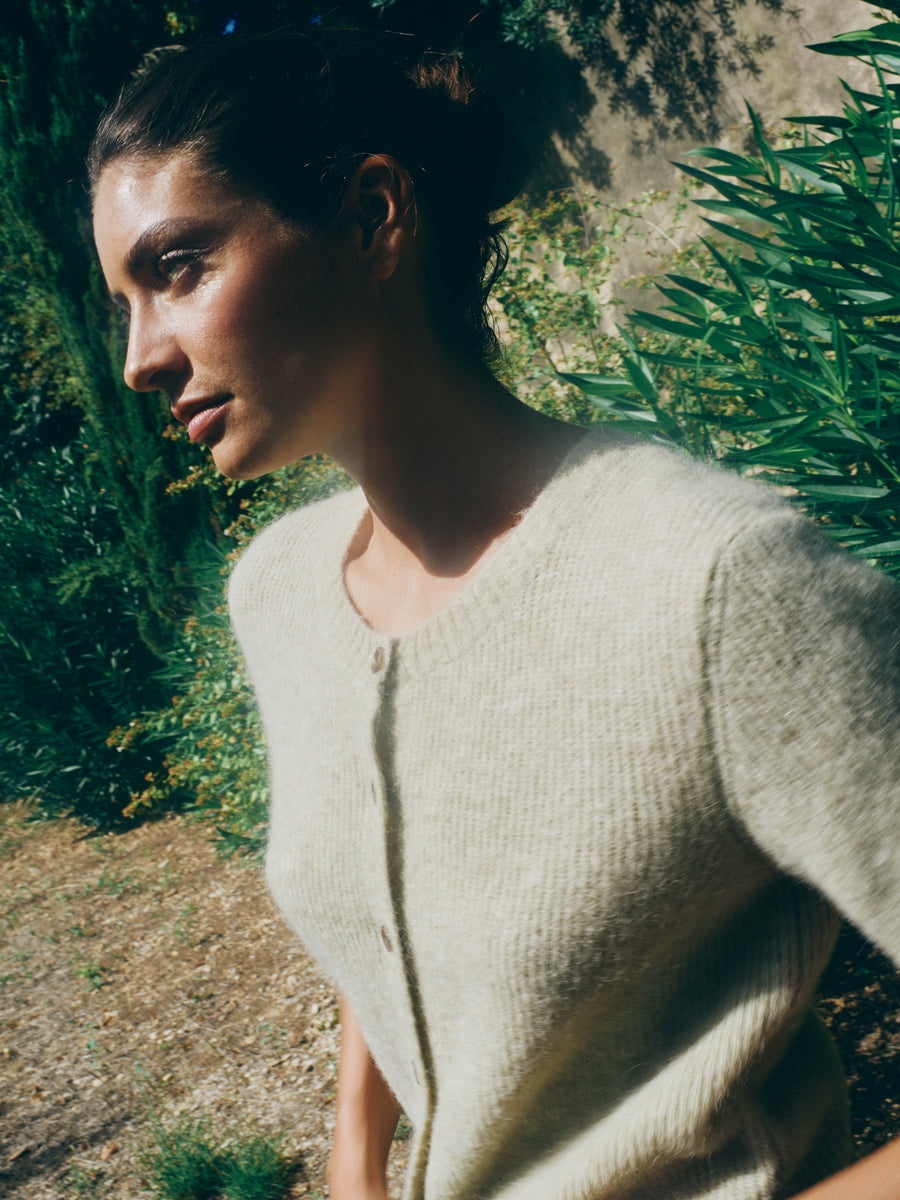 Shop MMThora Knit Cardigan with free shipping from MOS MOSH