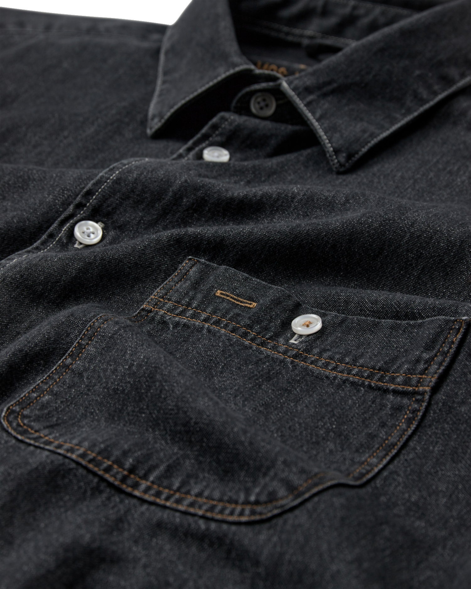 Modelshot / Grey Denim / Detail