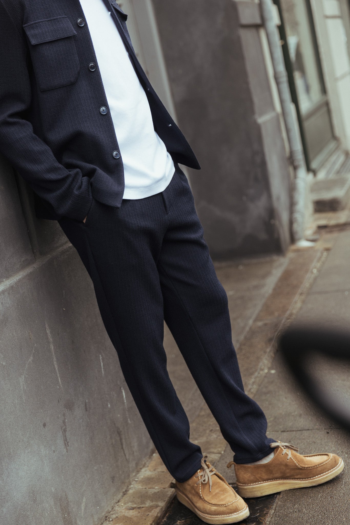 Modelshot / Navy / Detail