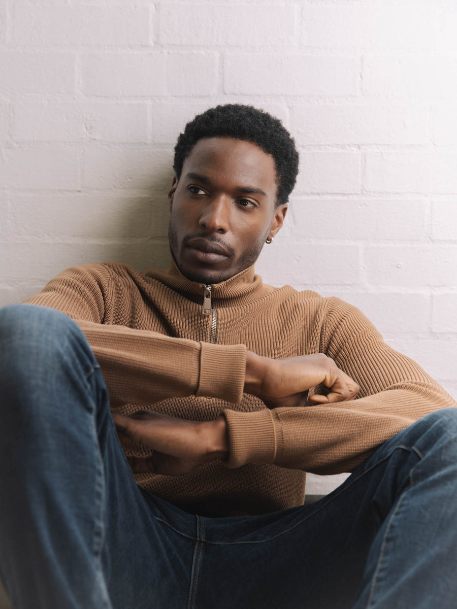 Shop MMGPorter Quarter-Zip Knit with free shipping from Gallery