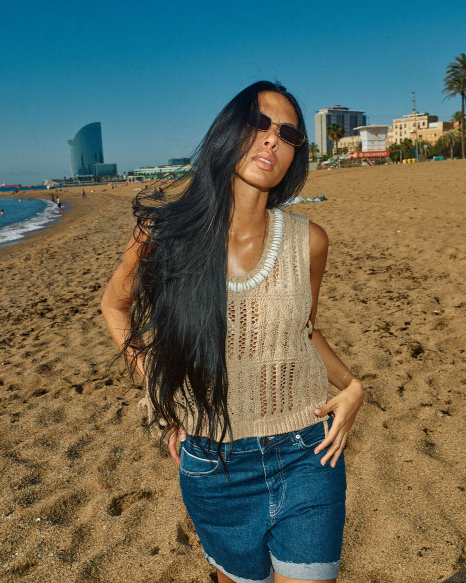 Modelshot / Blue / Detail