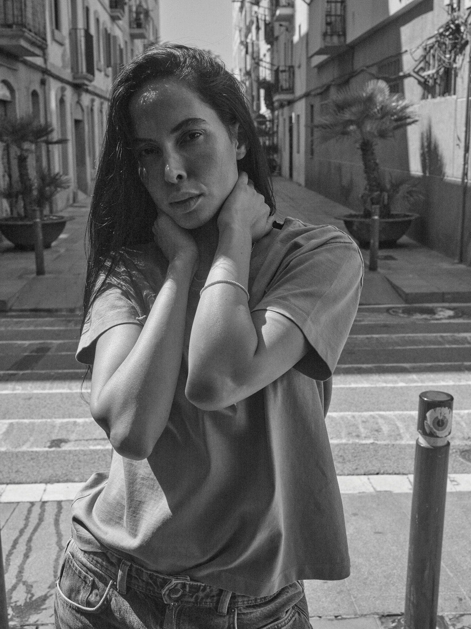 Modelshot / Ecru / Detail