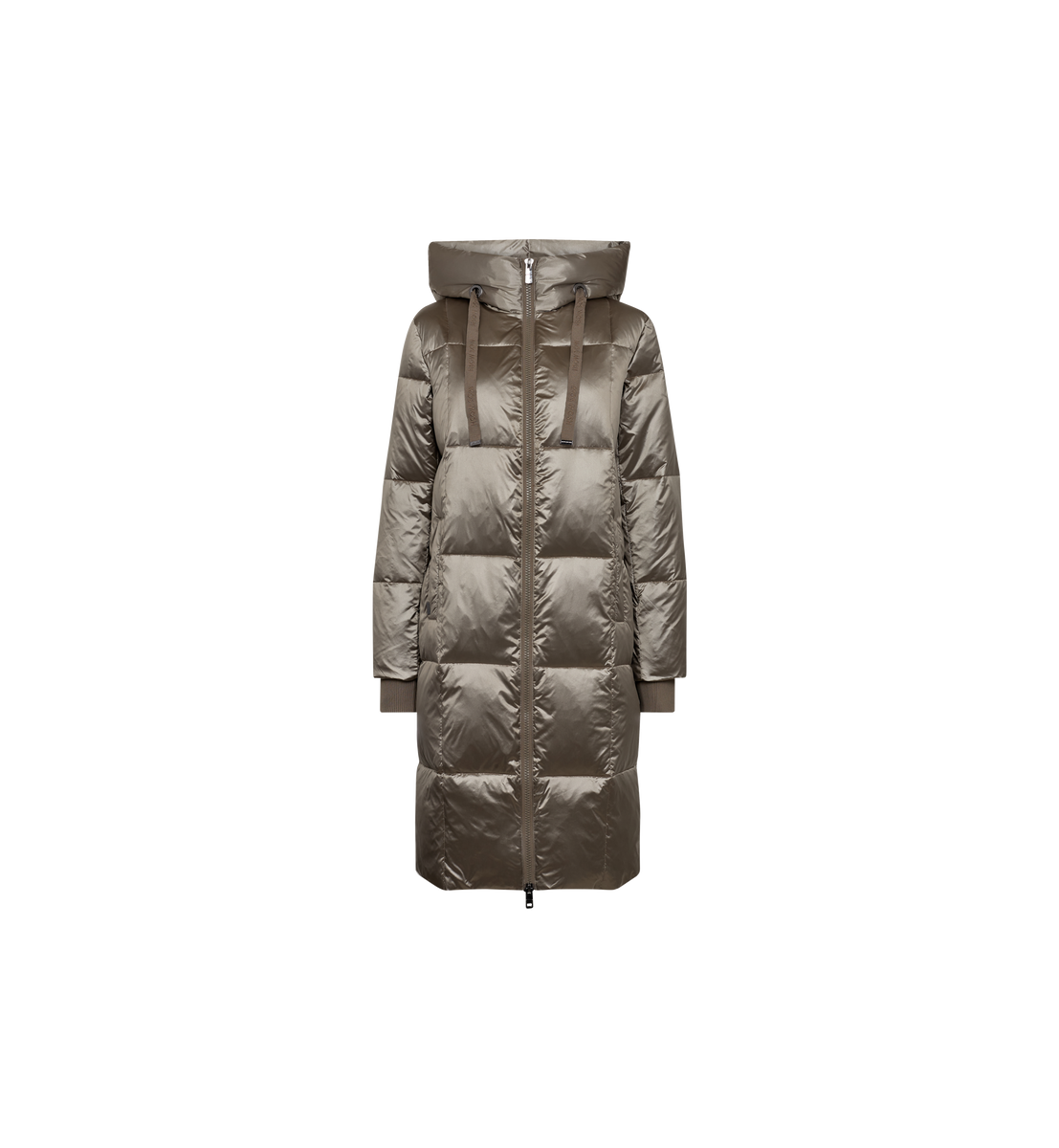Shop MMNova Metallic Down Coat with free shipping from Mos Mosh