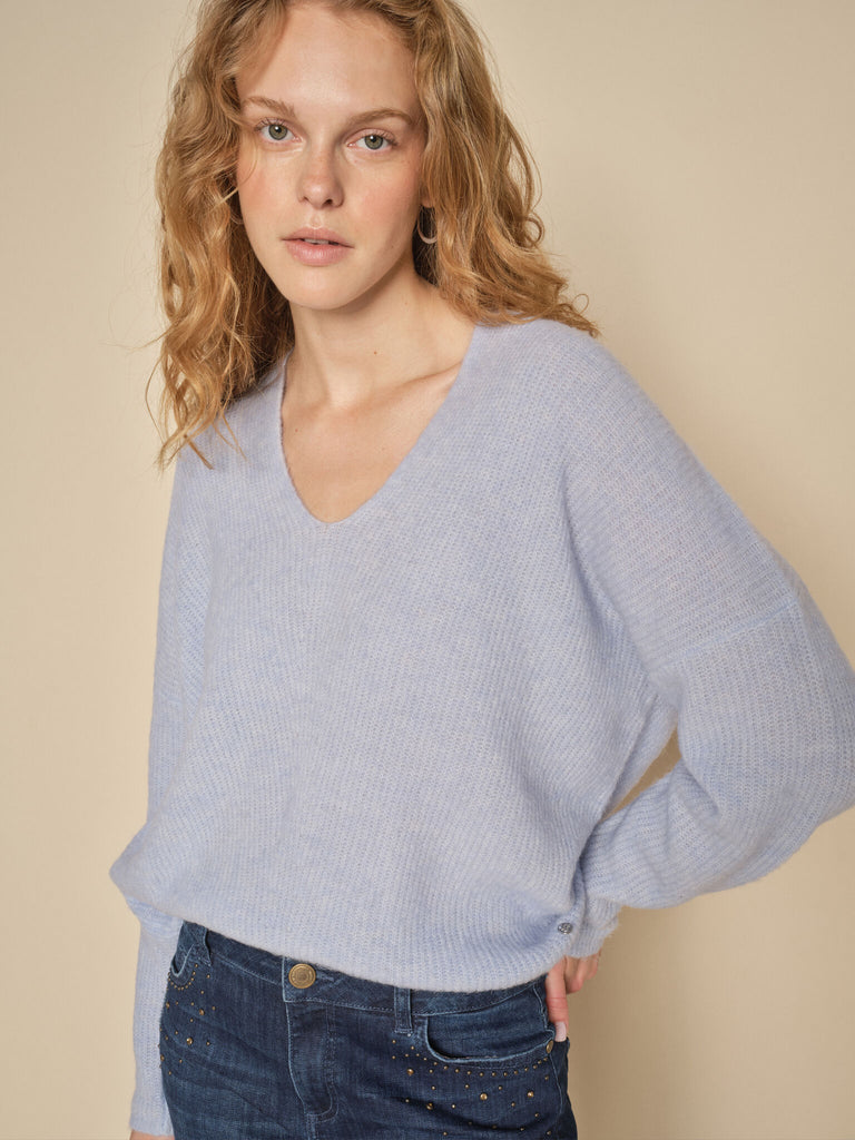 Modelshot / Cashmere Blue / Detail