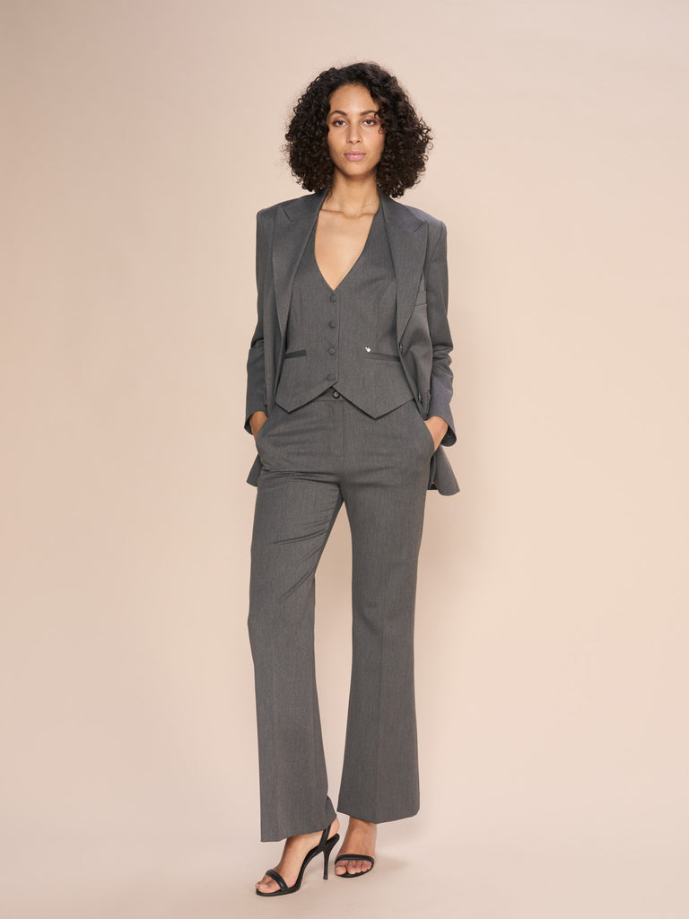 Modelshot / Dark Grey Melange / Detail