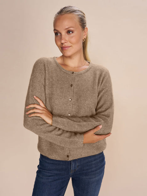 Mmalmine Knit Cardigan 158680 Cashmere Blue Mos Mosh main image 0