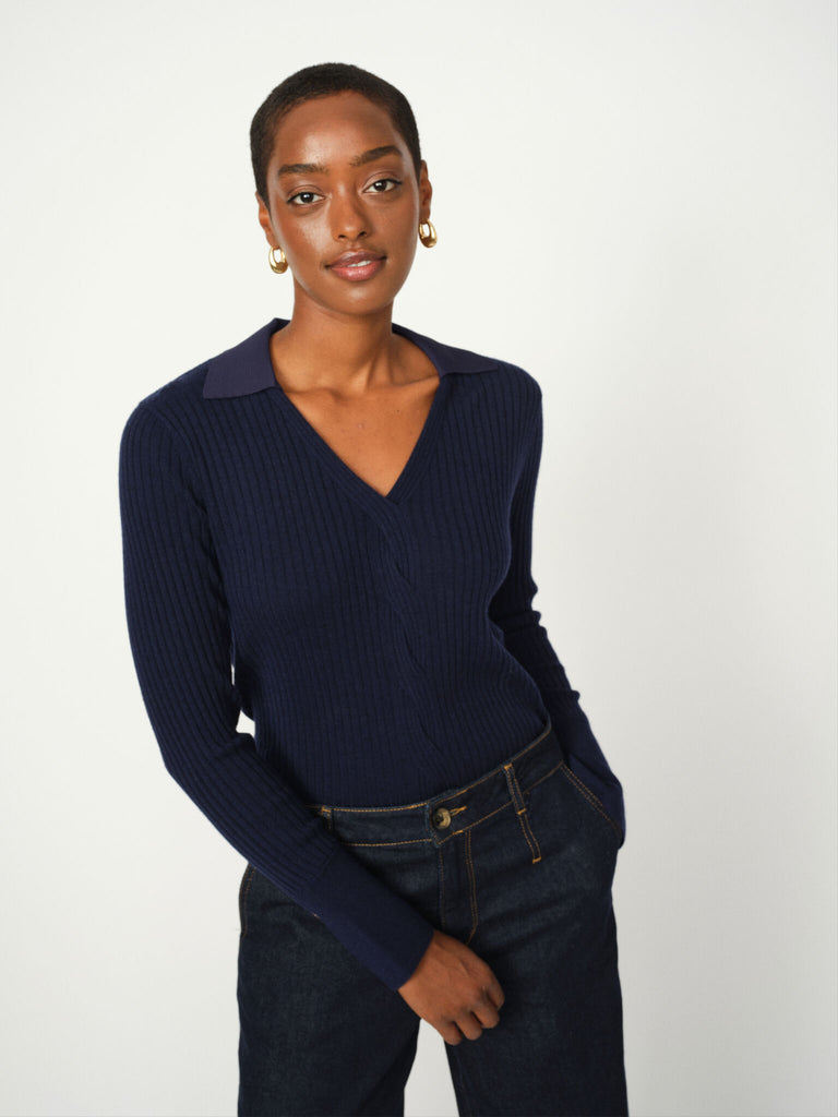 MMWylie Tani Bold Stripe Knit | Mos Mosh