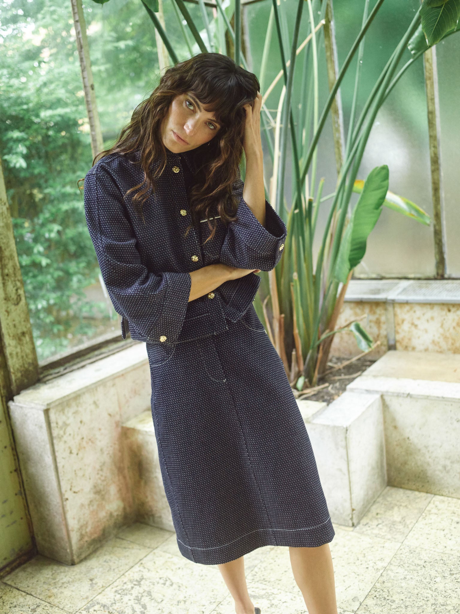 Modelshot / Salute Navy / Detail