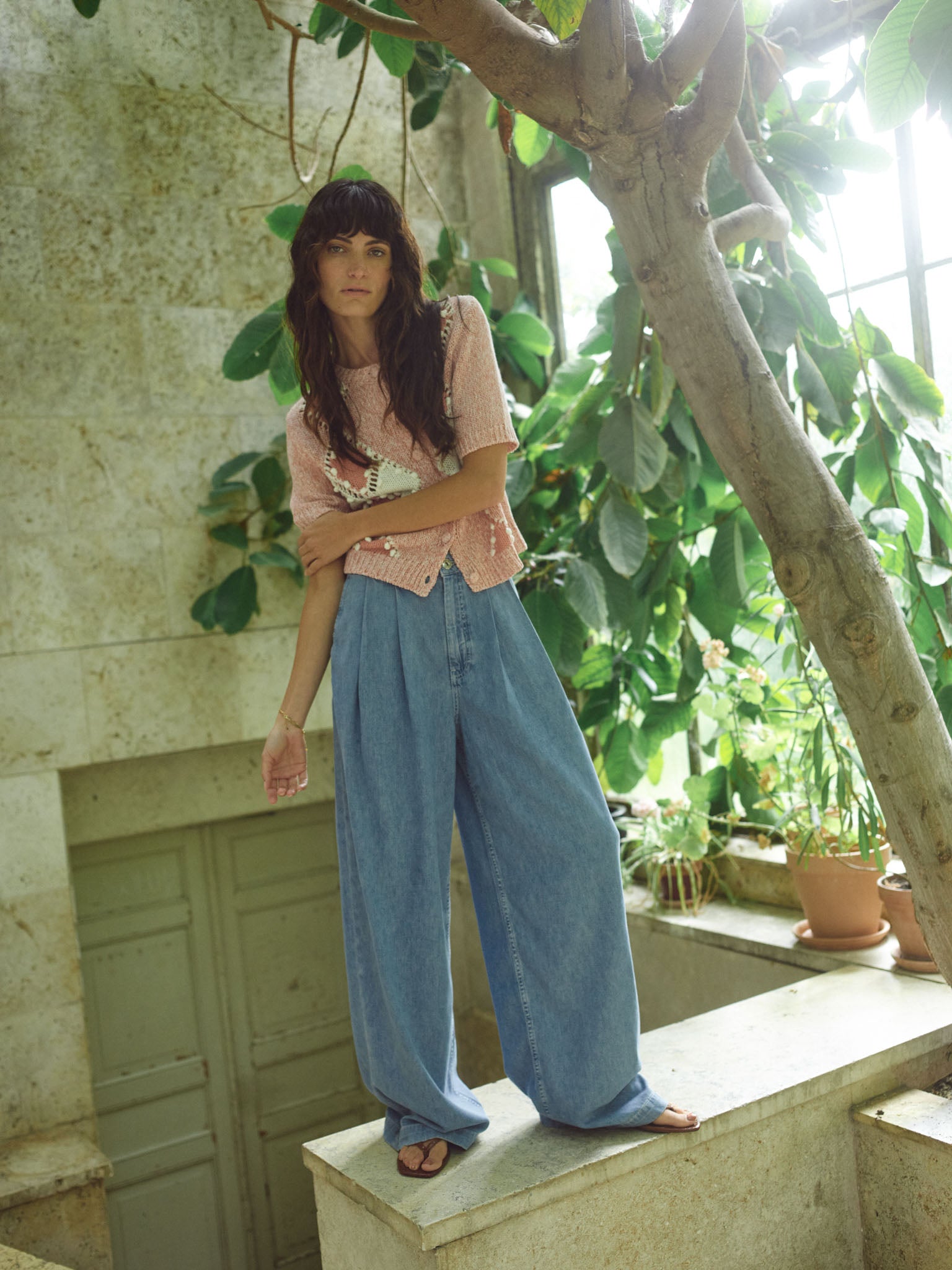 Modelshot / Light Blue / Detail