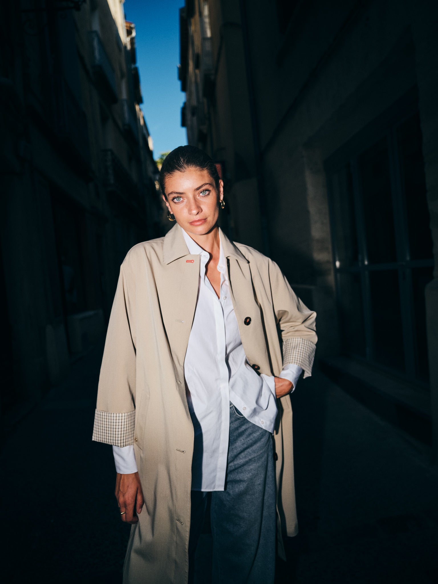 Modelshot / Twill / Detail