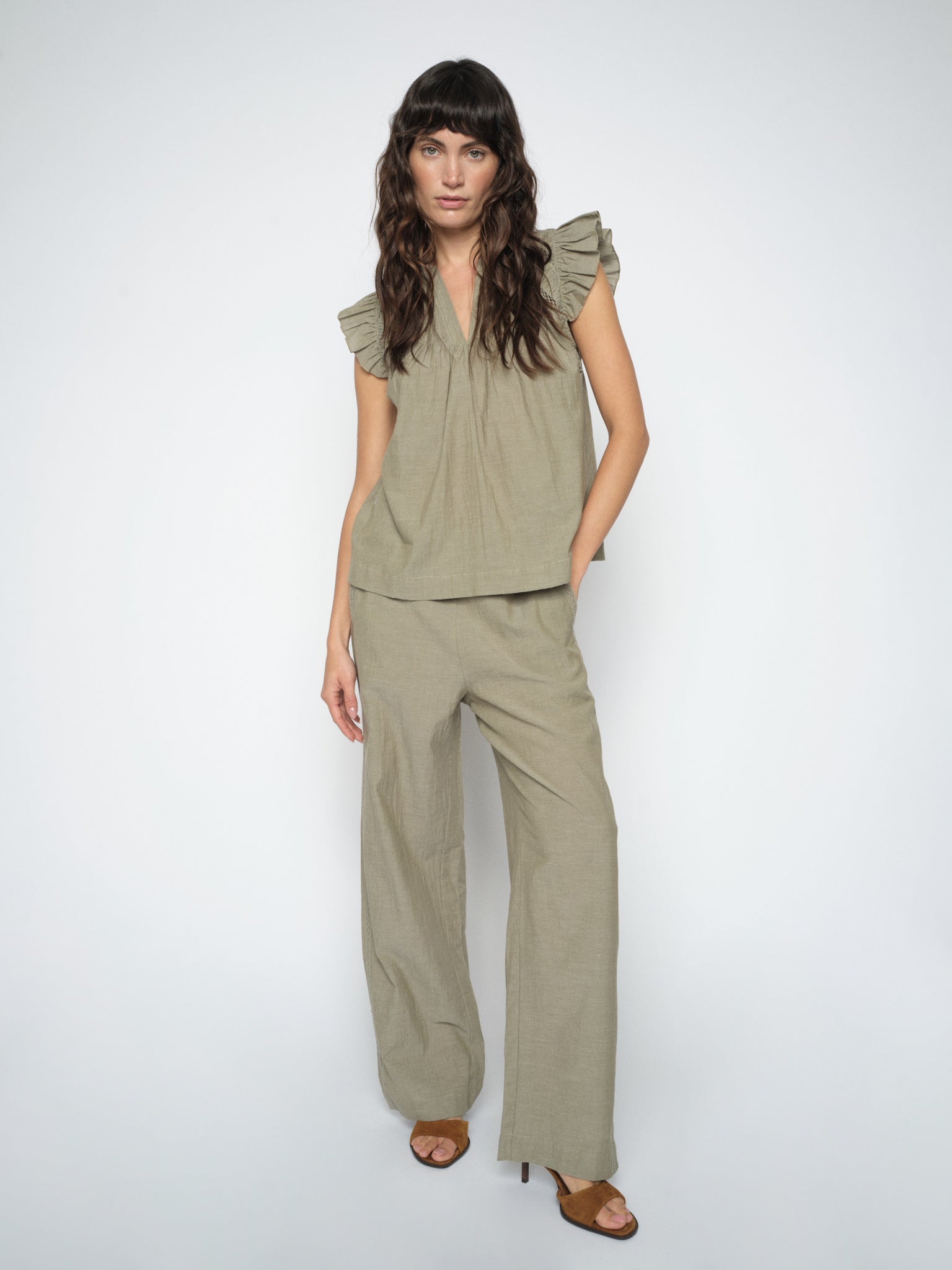 Modelshot / Burnt Olive / Detail