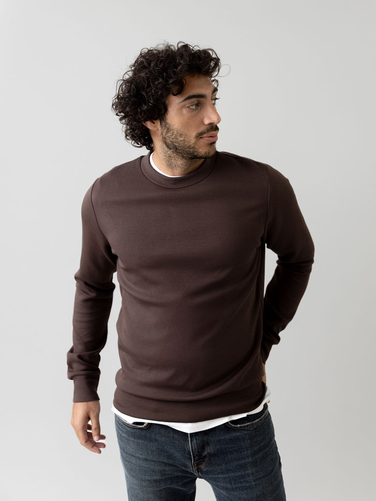 MMGAdam Soft Zip Turtle Neck Knit