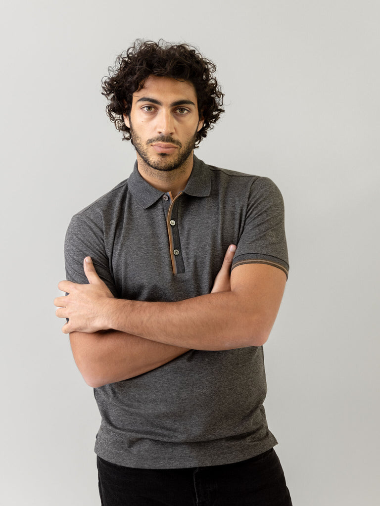 Modelshot / Grey Melange / Detail