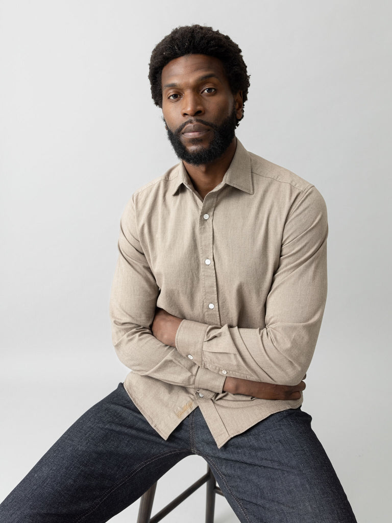 Modelshot / Chocolate Brown / Detail