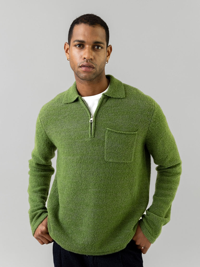 MMGRoyce Zip Polo Knit