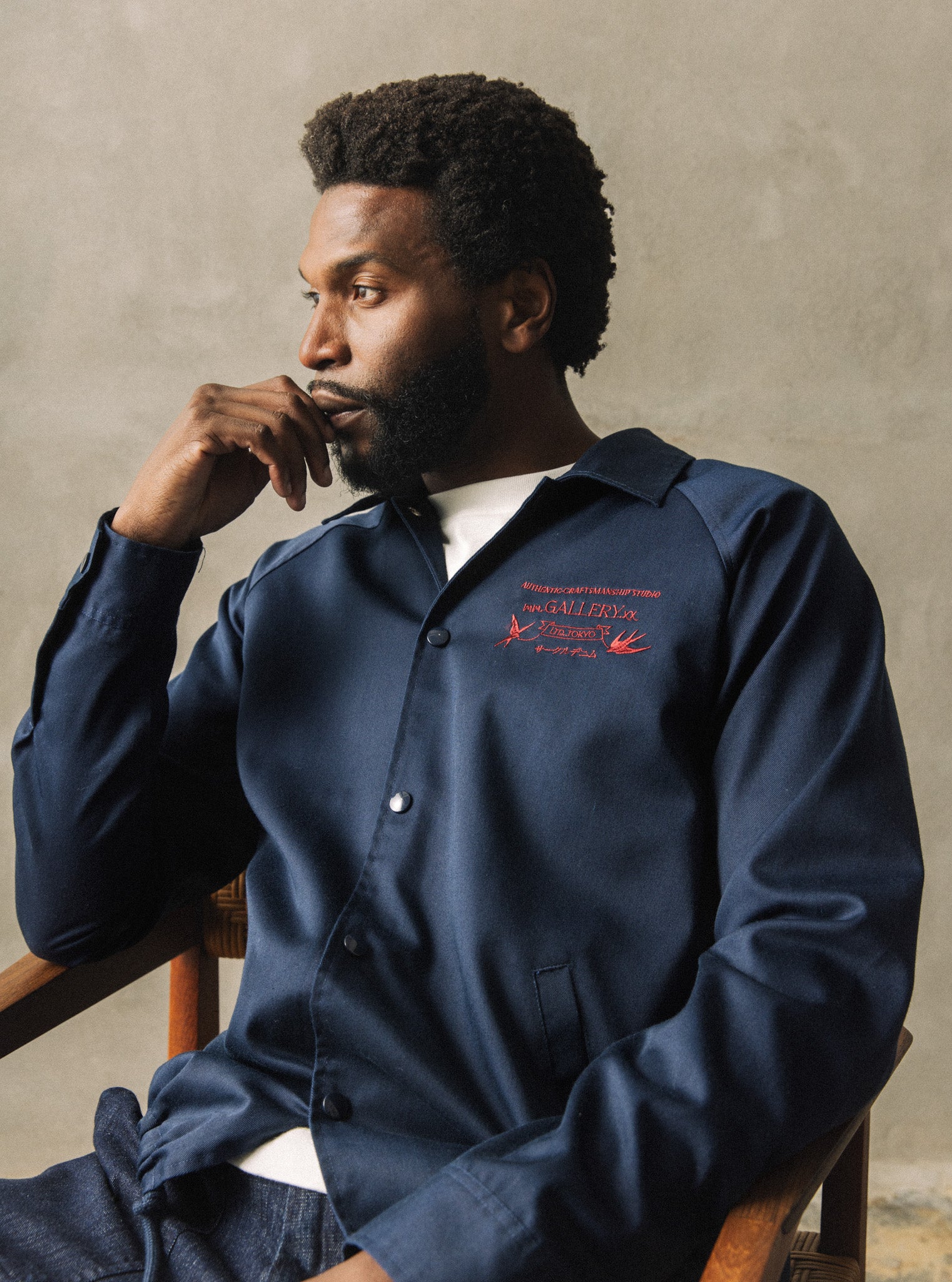Modelshot / Indigo Blue / Detail