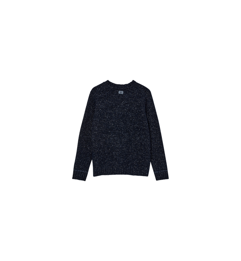 Packshot / Navy Melange / Back