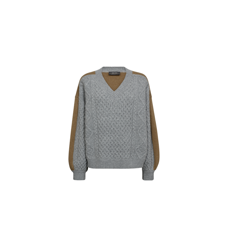 Shop MMThyra Highneck Knit with free shipping from Mos Mosh