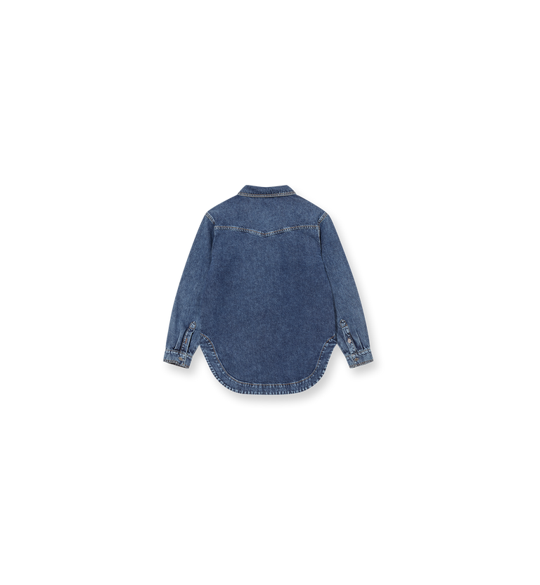 Packshot / Blue Denim / Back