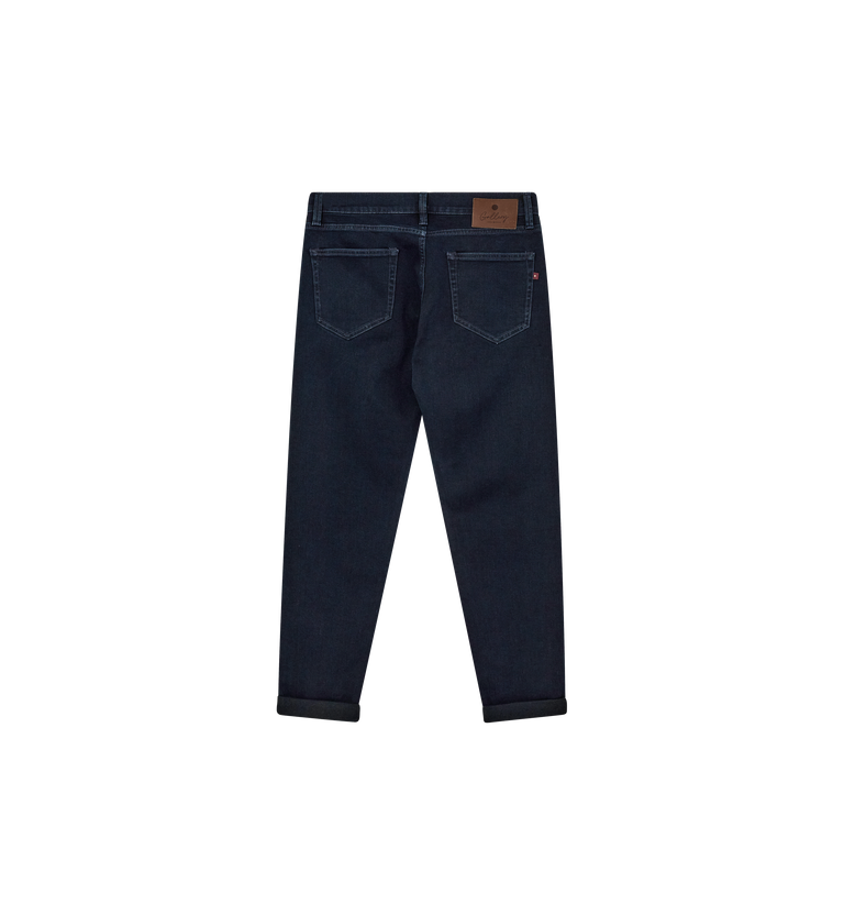 Packshot / Blue Black Denim / Back