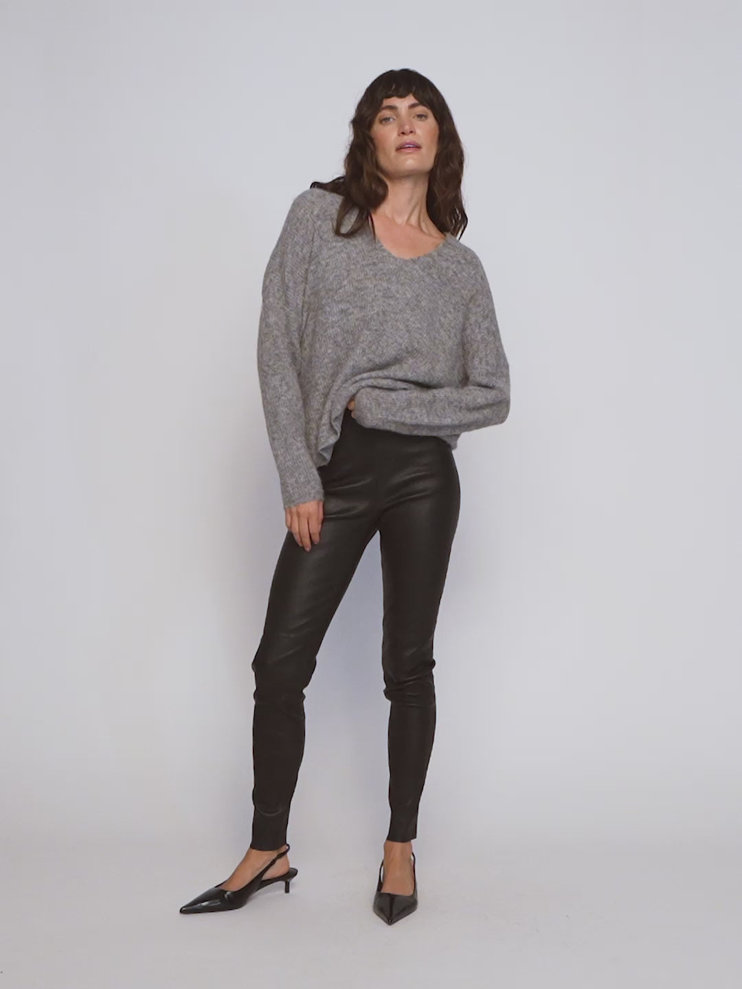 Modelshot / Grey Melange / Detail