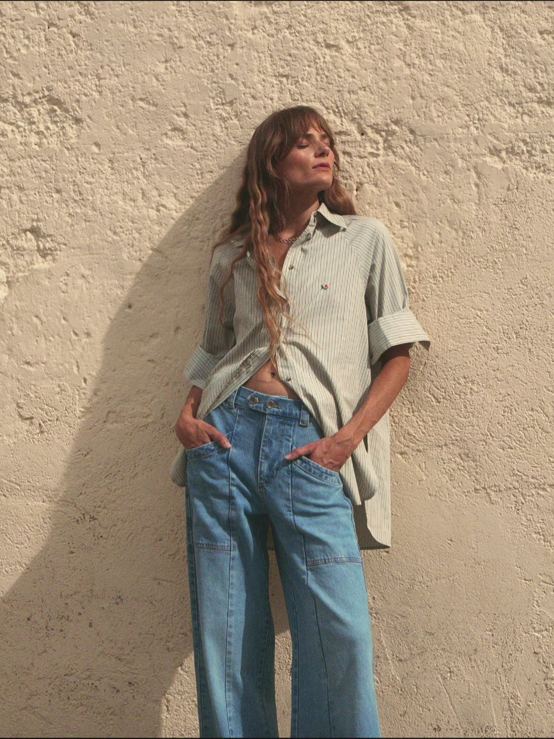 Modelshot / Misty Blue / Detail