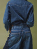 Modelshot / Blue Denim / Detail