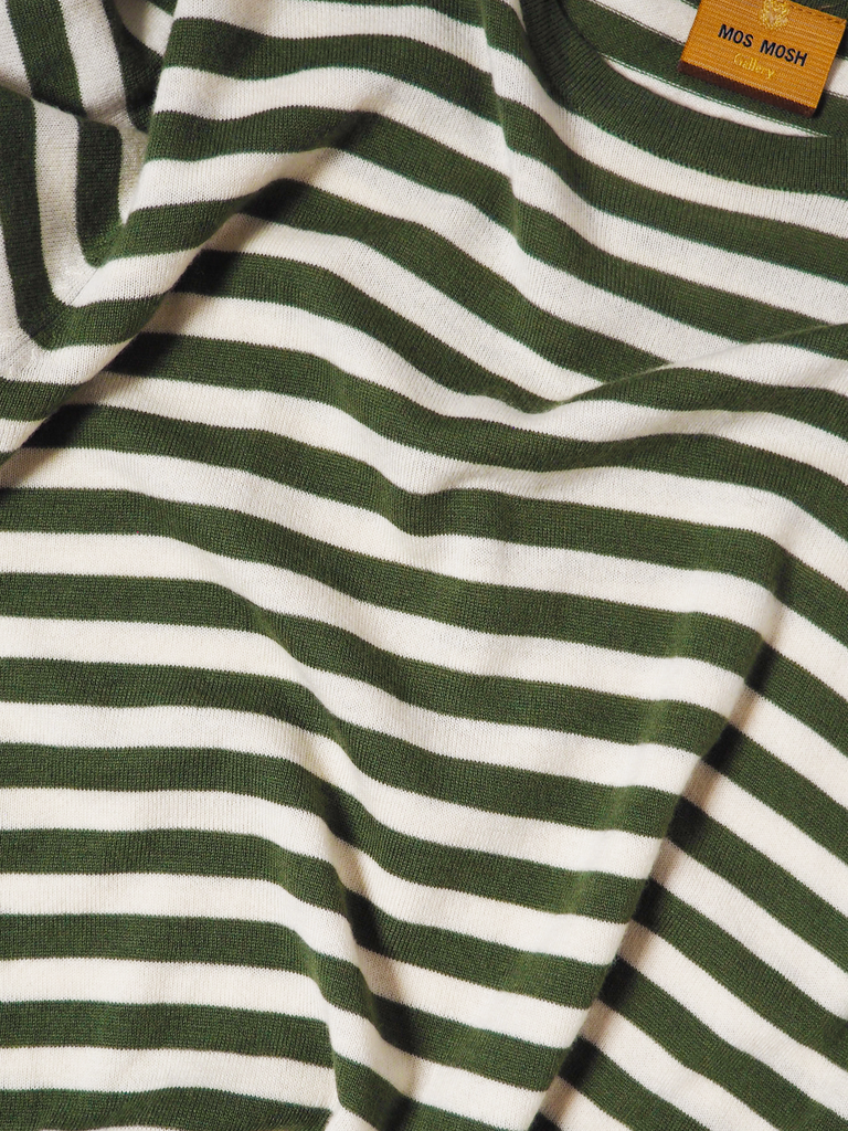 Modelshot / Military Green Stripe / Detail